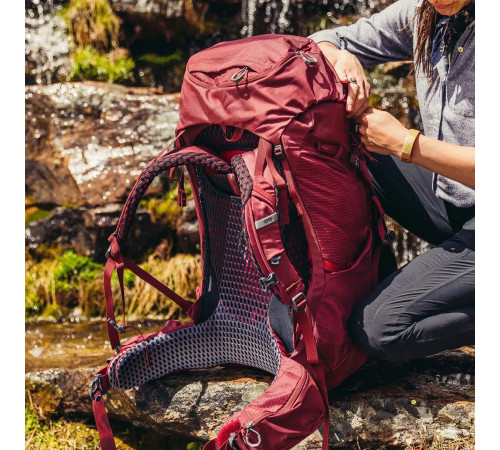 Рюкзак туристичний Gregory 60 л KALMIA RC XS/SM BORDEAUX RED 137240/1126
