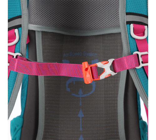 Рюкзак туристичний NILS CAMP NC1950 Caver 18 л, бірюзовий