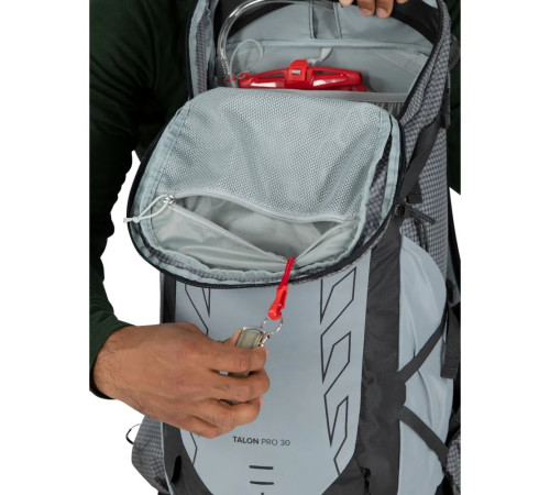Рюкзак туристичний Osprey Talon Pro 20 л O/S - сірий