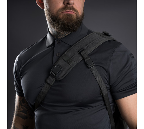 Рюкзак тактичний однолямковий Highlander Stoirm Gearslinger 12L - чорний Рюкзак тактичний однолямковий Highlander Stoirm Gearslinger 12L - чорний