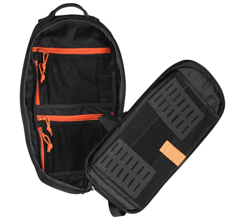 Рюкзак тактичний однолямковий Highlander Stoirm Gearslinger 12L - чорний Рюкзак тактичний однолямковий Highlander Stoirm Gearslinger 12L - чорний