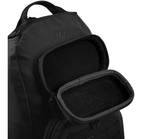 Рюкзак тактичний однолямковий Highlander Stoirm Gearslinger 12L - чорний Рюкзак тактичний однолямковий Highlander Stoirm Gearslinger 12L - чорний