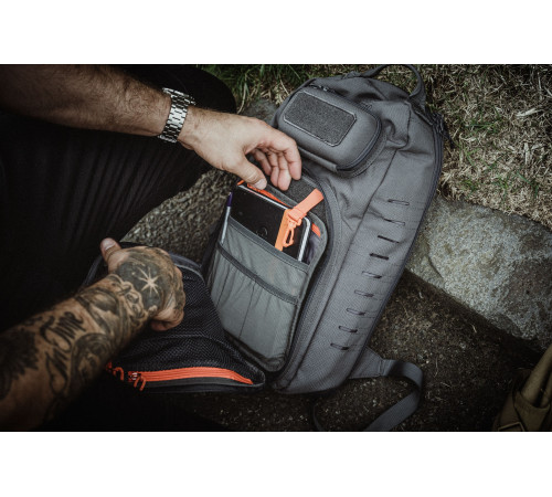 Рюкзак тактичний однолямковий Highlander Stoirm Gearslinger 12L - чорний Рюкзак тактичний однолямковий Highlander Stoirm Gearslinger 12L - чорний