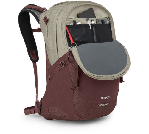 Рюкзак Osprey Comet 30 sawdust tan/raisin red - O/S - бежевий/бордовий Рюкзак Osprey Comet 30 sawdust tan/raisin red - O/S - бежевий/бордовий