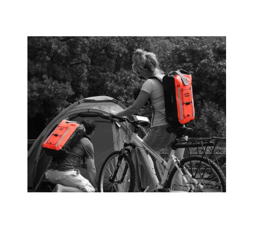 Герморюкзак OverBoard OB1157HVO-EU Pro-Vis Backpack 20 л - чорно-помаранчевий