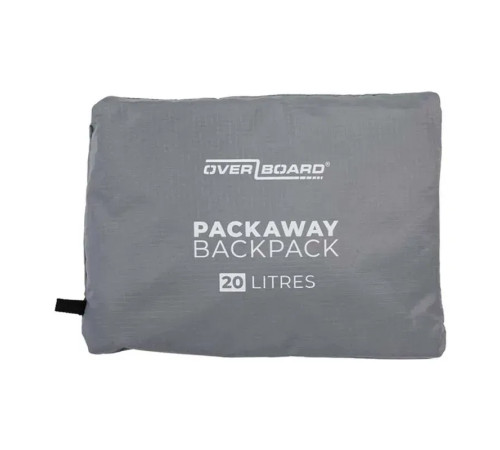 Рюкзак водонепроникний OverBoard OB1225GRY-EU 20 л - сірий