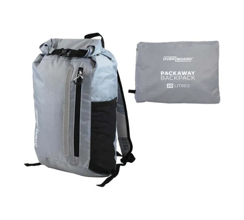 Рюкзак водонепроникний OverBoard OB1225GRY-EU 20 л - сірий