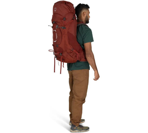 Рюкзак туристичний Osprey Aether 65 л L/XL - червоний