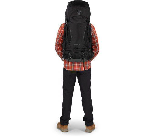Рюкзак Osprey Kestrel 68 - S/M - чорний Рюкзак Osprey Kestrel 68 - S/M - чорний