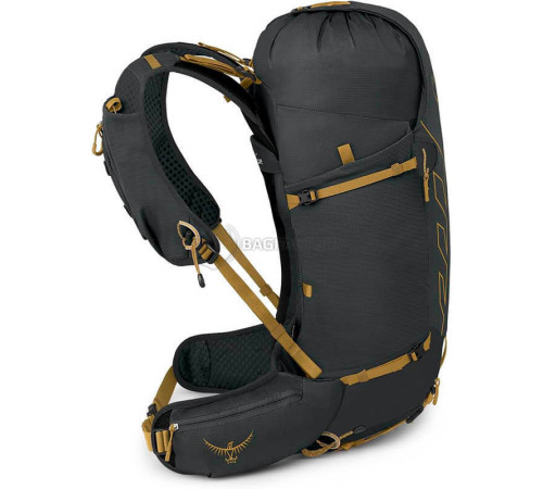 Рюкзак Osprey Talon Velocity 30 dark charcoal/tumbleweed yellow - L/XL - чорний Рюкзак Osprey Talon Velocity 30 dark charcoal/tumbleweed yellow - L/XL - чорний