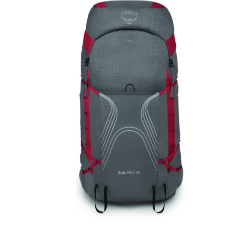 Рюкзак Osprey Eja Pro 55 dale grey/poinsettia red - WM/L - сірий Рюкзак Osprey Eja Pro 55 dale grey/poinsettia red - WM/L - сірий