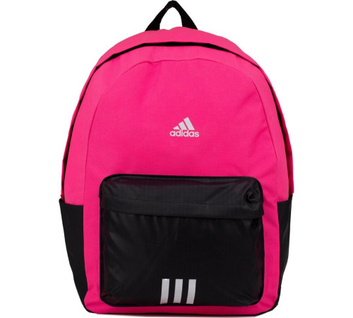 Шкільний міський спортивний рюкзак Adidas adidas Classic Badge of Sport 3-Stripes рожево-чорний IK5723 Шкільний міський спортивний рюкзак Adidas adidas Classic Badge of Sport 3-Stripes рожево-чорний IK5723