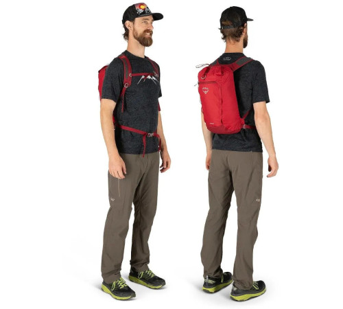Рюкзак Osprey Daylite Cinch Pack 15 л O/S - чорний