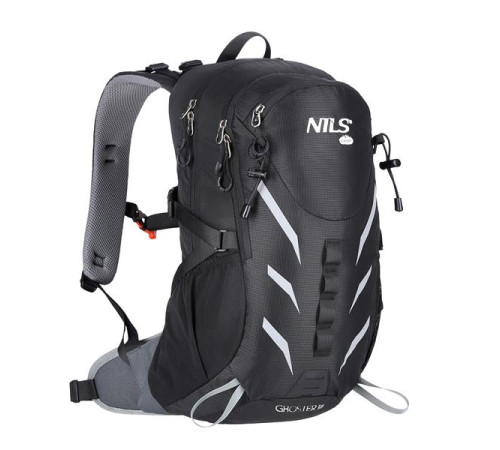 Рюкзак туристичний NC1942 BLACK GHOSTER 20L NILS CAMP Рюкзак туристичний NC1942 BLACK GHOSTER 20L NILS CAMP