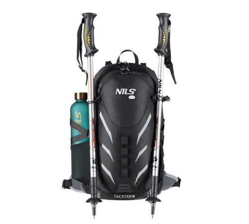 Рюкзак туристичний NC1942 BLACK GHOSTER 20L NILS CAMP Рюкзак туристичний NC1942 BLACK GHOSTER 20L NILS CAMP