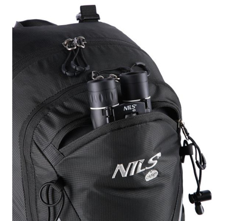 Рюкзак туристичний NC1942 BLACK GHOSTER 20L NILS CAMP Рюкзак туристичний NC1942 BLACK GHOSTER 20L NILS CAMP