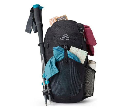 Рюкзак туристичний Gregory 24 л HIKING NANO TECHNO BLK 146837/9969 ESSENTIAL Рюкзак туристичний Gregory 24 л HIKING NANO TECHNO BLK 146837/9969 ESSENTIAL