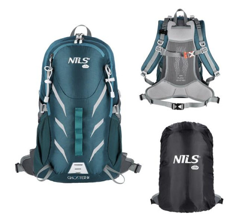 Рюкзак туристичний NC1942 BLUE GHOSTER 20L NILS CAMP Рюкзак туристичний NC1942 BLUE GHOSTER 20L NILS CAMP