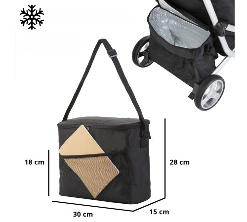 Сумка-візок ShoppingCruiser 3 Wheels Black (604349) Сумка-візок ShoppingCruiser 3 Wheels Black (604349)