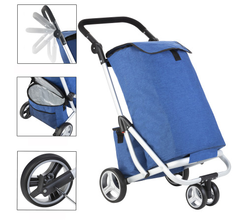 Сумка-візок ShoppingCruiser 3 Wheels Blue (650062) Сумка-візок ShoppingCruiser 3 Wheels Blue (650062)