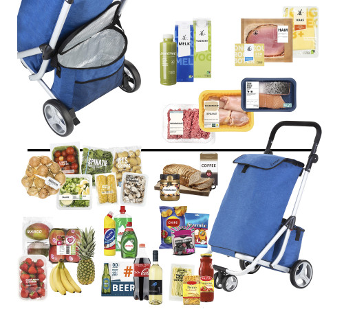 Сумка-візок ShoppingCruiser 3 Wheels Blue (650062) Сумка-візок ShoppingCruiser 3 Wheels Blue (650062)