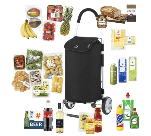 Сумка-візок ShoppingCruiser Foldable Black (604320) Сумка-візок ShoppingCruiser Foldable Black (604320)