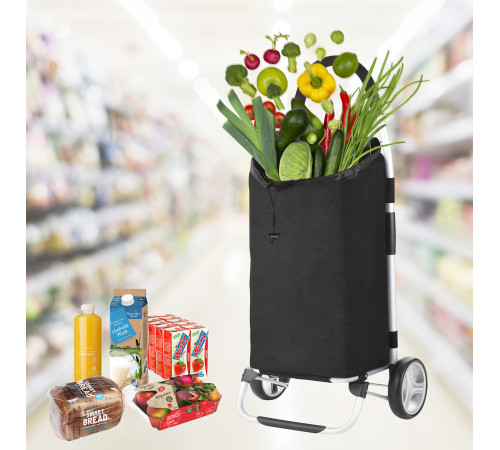 Сумка-візок ShoppingCruiser Foldable Black (604320) Сумка-візок ShoppingCruiser Foldable Black (604320)