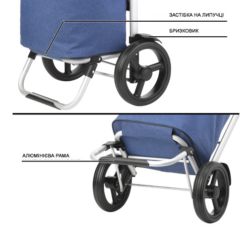 Cумка-візок ShoppingCruiser Allround Blue (650065) Cумка-візок ShoppingCruiser Allround Blue (650065)