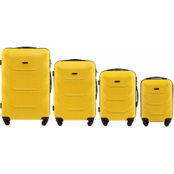 Набір з 4 валіз KEMER WINGS 147 жовтий