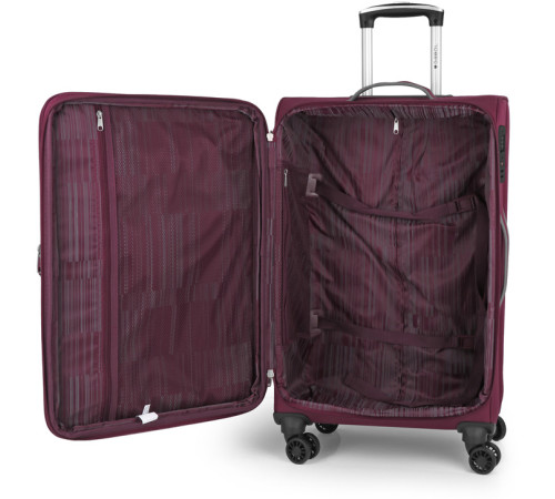 Валіза Gabol Zambia (M) Burgundy (113446-026) Валіза Gabol Zambia (M) Burgundy (113446-026)