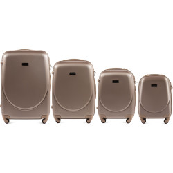  Комплект з 4 валіз 310-4 Puma коричневий