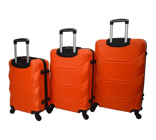 Валізи Bonro 2019 набір 3 штуки помаранчевий