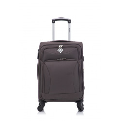 Валіза Bonro Tourist 4 колеса 54 х 34 х 23 см, коричнева