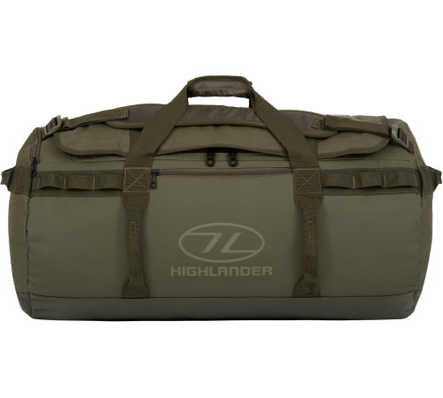 Сумка дорожня водозахисна Highlander Storm 90L Olive (DB124-OG) Сумка дорожня водозахисна Highlander Storm 90L Olive (DB124-OG)