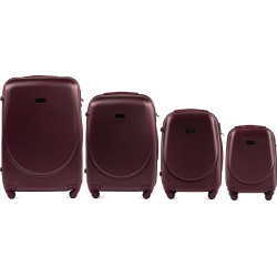  Набір з 4 валіз 310-4 Puma червоний
