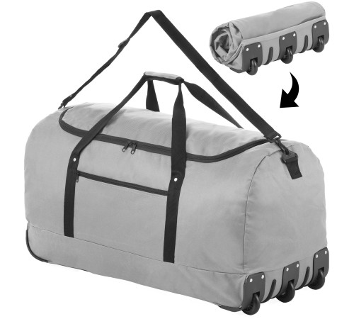 Сумка дорожня на колесах TravelZ Wheelbag 100 Liter Grey (603092) Сумка дорожня на колесах TravelZ Wheelbag 100 Liter Grey (603092)