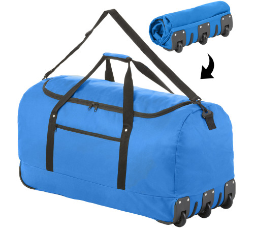 Сумка дорожня на колесах TravelZ Wheelbag 100 Liter Blue (603093) Сумка дорожня на колесах TravelZ Wheelbag 100 Liter Blue (603093)
