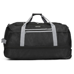 Сумка дорожня на колесах TravelZ Wheelbag Doubleloader foldable black  (603096)