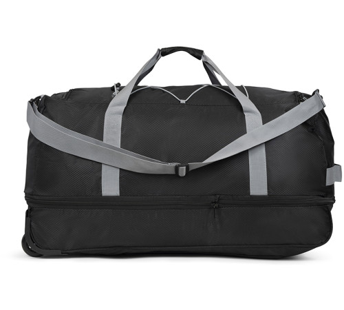 Сумка дорожня на колесах TravelZ Wheelbag Doubleloader foldable black (603096) Сумка дорожня на колесах TravelZ Wheelbag Doubleloader foldable black (603096)