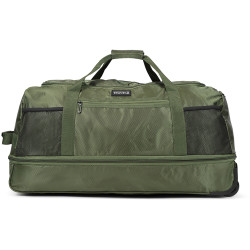 Сумка дорожня на колесах TravelZ Wheelbag Doubleloader foldable green  (603097)