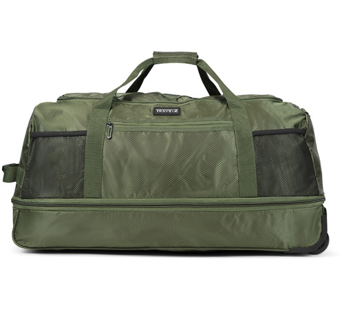 Сумка дорожня на колесах TravelZ Wheelbag Doubleloader foldable green (603097) Сумка дорожня на колесах TravelZ Wheelbag Doubleloader foldable green (603097)