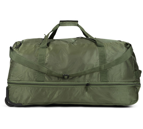 Сумка дорожня на колесах TravelZ Wheelbag Doubleloader foldable green (603097) Сумка дорожня на колесах TravelZ Wheelbag Doubleloader foldable green (603097)
