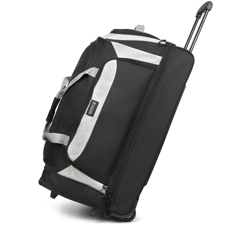 Сумка дорожня на колесах TravelZ Wheelbag Doubleloader black 96L (603098) Сумка дорожня на колесах TravelZ Wheelbag Doubleloader black 96L (603098)