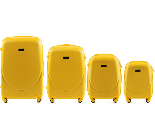 Набір з 4 валіз 310-4 Puma жовтий