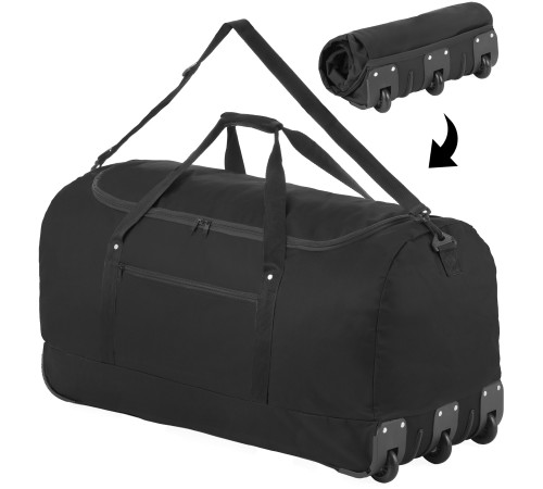 Сумка дорожня на колесах TravelZ Wheelbag 100 Liter Black (603091) Сумка дорожня на колесах TravelZ Wheelbag 100 Liter Black (603091)