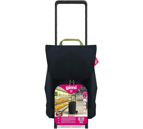 Сумка-візок Gimi Easy 40 -чорна Сумка-візок Gimi Easy 40 -чорна