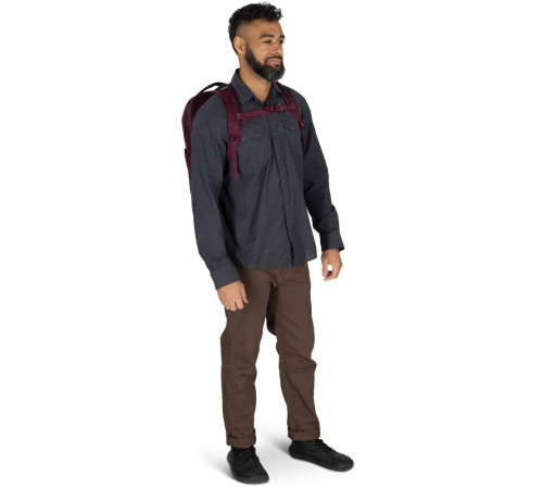 Рюкзак Osprey Ozone Laptop Backpack O/S - темно-бордовий