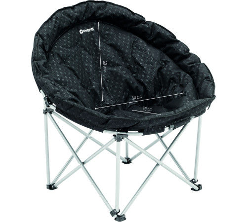 Стілець розкладний Outwell Casilda XL Black (470236) Стілець розкладний Outwell Casilda XL Black (470236)