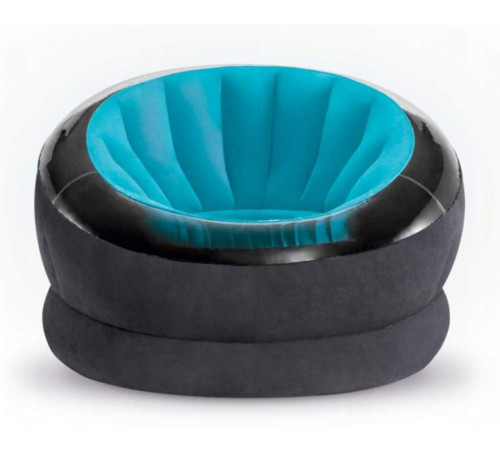 Крісло надувне INTEX 68582 112x109x69 см, блакитне