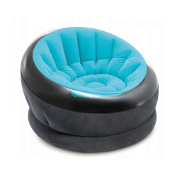 Крісло надувне INTEX 68582 112x109x69 см, блакитне